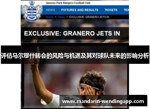 评估马尔穆什转会的风险与机遇及其对球队未来的影响分析